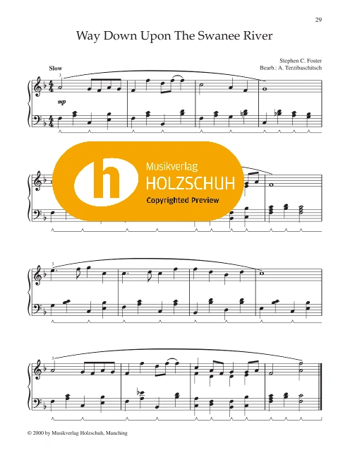 Way Down Upon The Swanee River